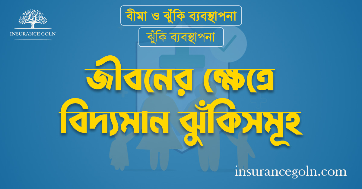 জীবনের ক্ষেত্রে বিদ্যমান ঝুঁকিসমূহ