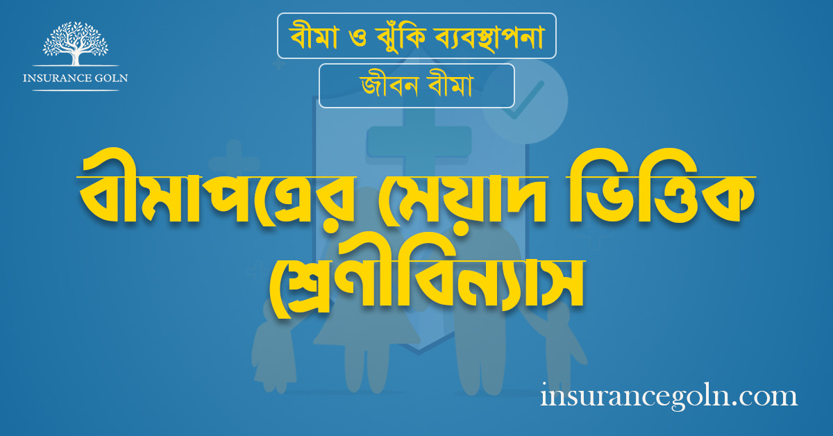 বীমাপত্রের মেয়াদ ভিত্তিক শ্রেণীবিন্যাস