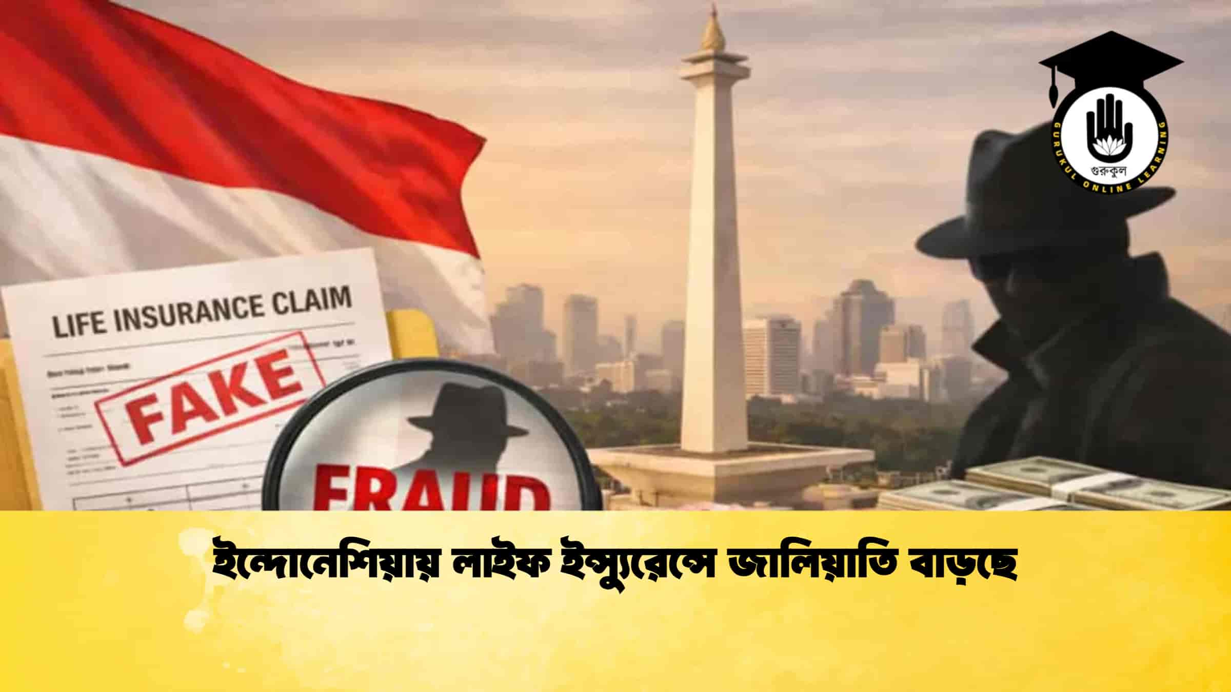ইন্দোনেশিয়ায় লাইফ ইন্স্যুরেন্সে জালিয়াতি বাড়ছে