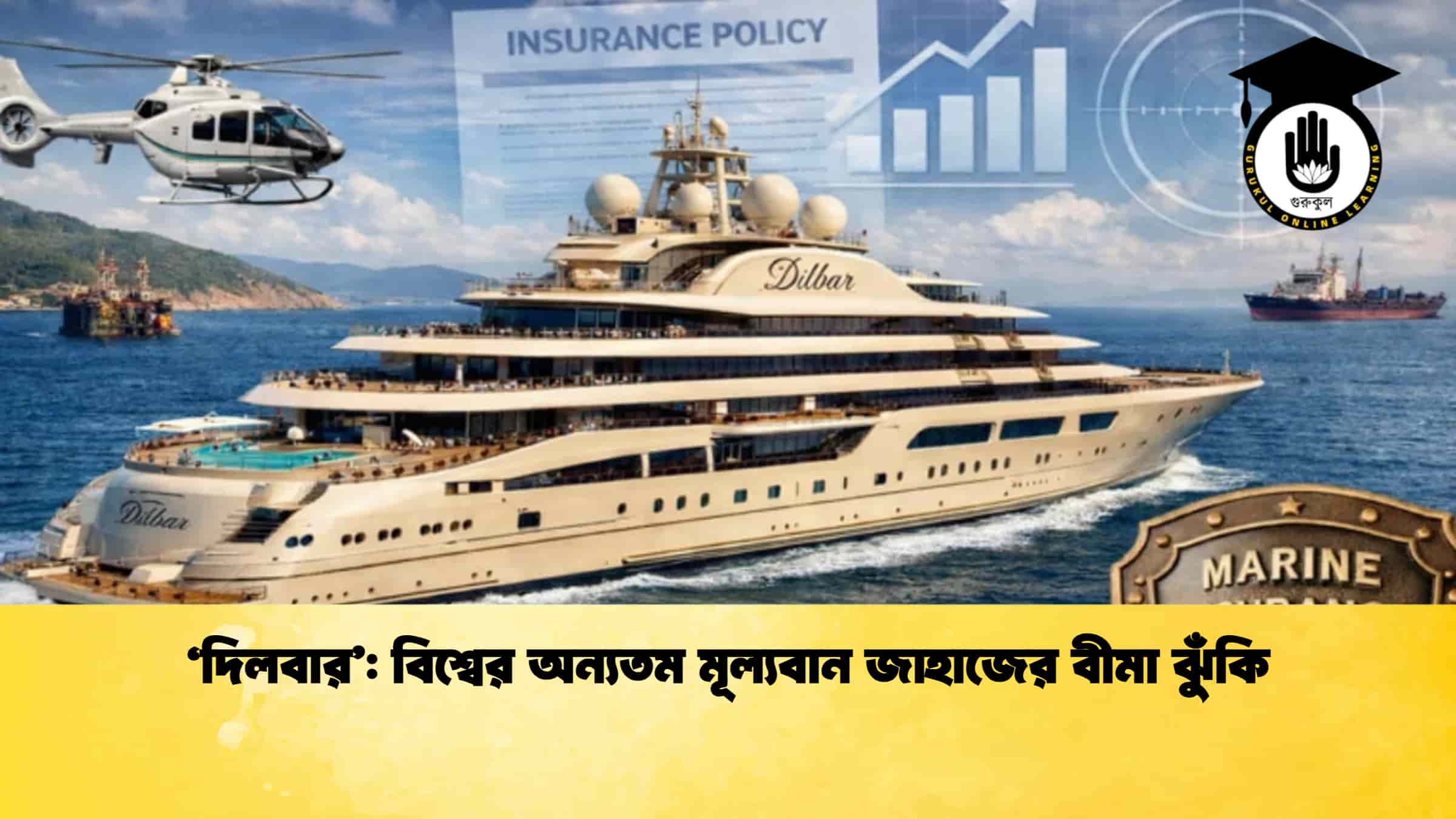 ‘দিলবার’ বিশ্বের অন্যতম মূল্যবান জাহাজের বীমা ঝুঁকি