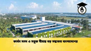 কার্বন সনদ ও সবুজ বীমায় বড় সম্ভাবনা বাংলাদেশের