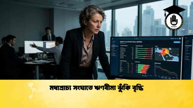 মধ্যপ্রাচ্য সংঘাতে ঋণবীমা ঝুঁকি বৃদ্ধি