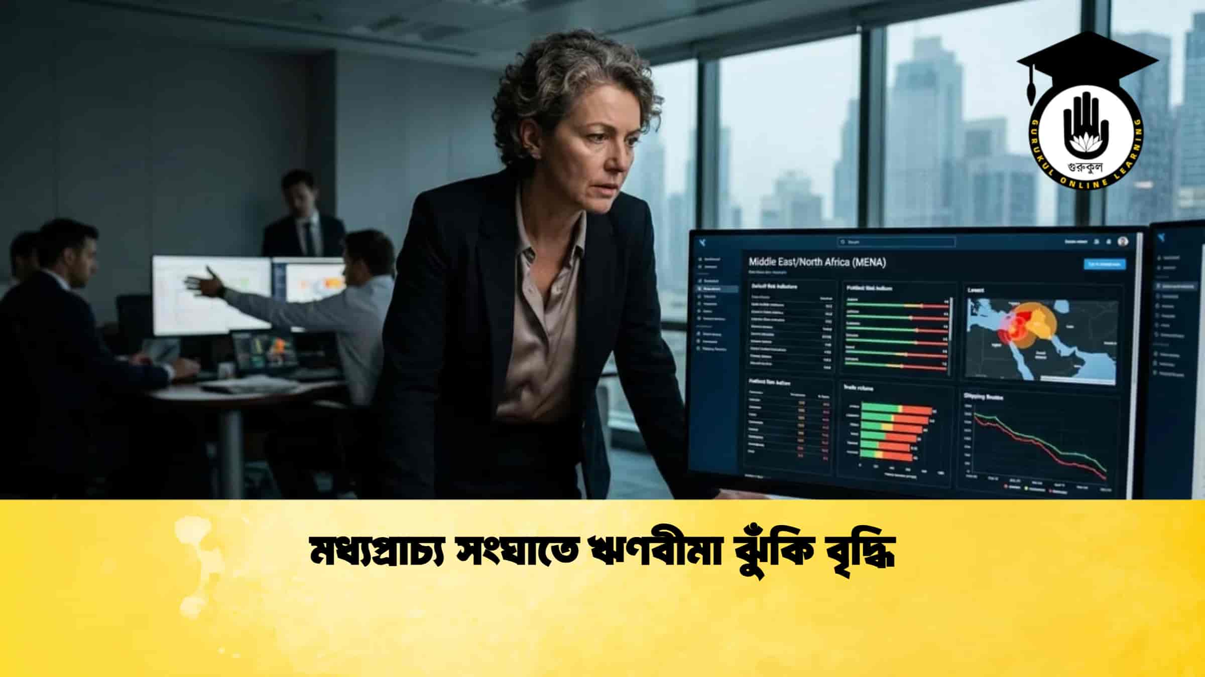 মধ্যপ্রাচ্য সংঘাতে ঋণবীমা ঝুঁকি বৃদ্ধি